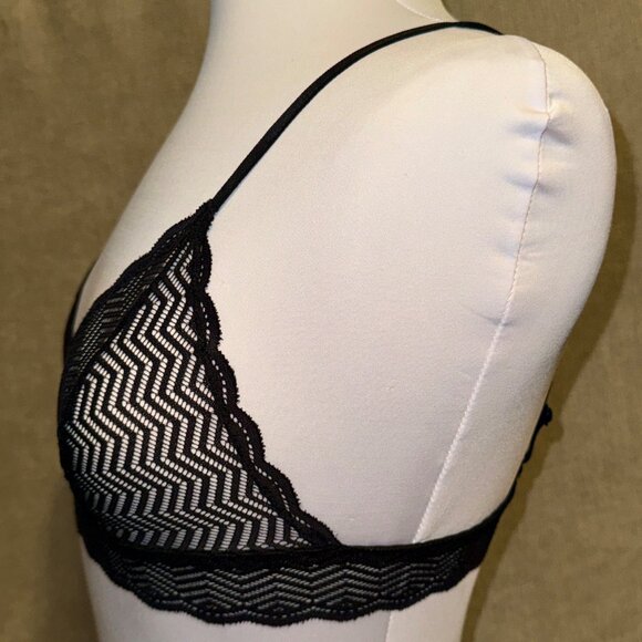 Cosabella Sweet Treats Bralette, Black, Size Small - Picture 5 of 7
